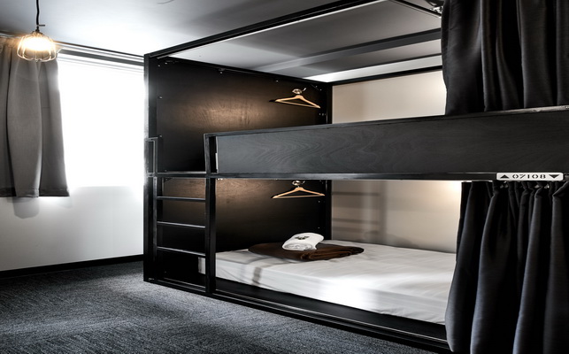 Single Bed in Mix Dome The Pod Sydney Single Bed in Mix Dome